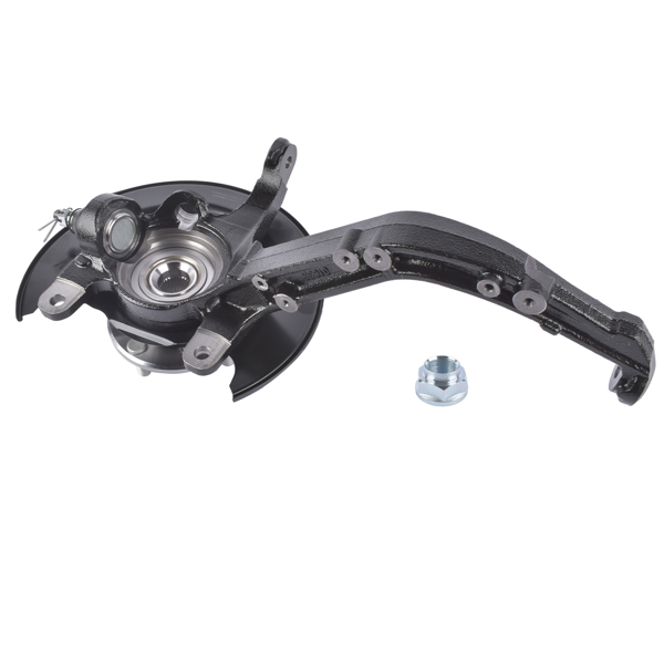 转向节 Front Left Steering Knuckle Assembly Replacement for Honda Accord 1998-02 L4 2.3L 4-Stud Hub-2