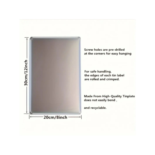 CIFbuy 趣味猫咪金属墙饰复古墙面壁挂铁牌家居节日装饰牌匾（TikTok、temu 下自提）-3