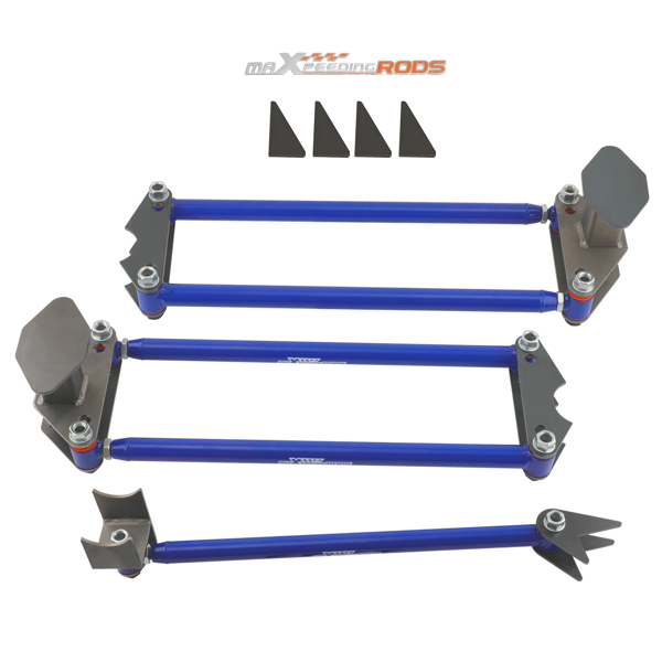 Universal Weld On Parallel 4 Links Suspension Kit Pan Hard Bar fit for Car Air Ride-1