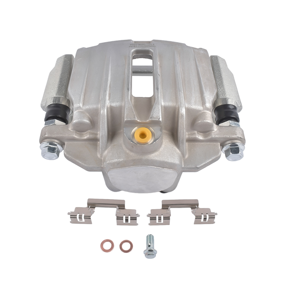 刹车钳 Rear Right Brake Caliper with Bracket Fits for Chevy Astro GMC Safari Yukon Silver 1Pc-5