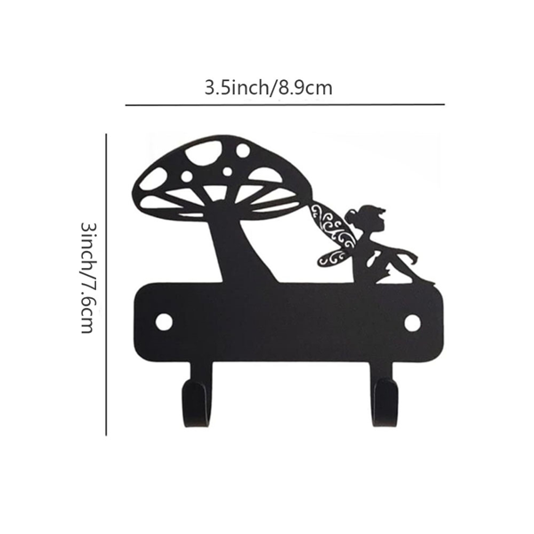 CIFbuy 魔法童话壁挂衣帽钩钥匙收纳架 (TikTok、temu下自提)-7