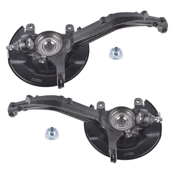 转向节 2* Front Left Right Steering Knuckle 4-Stud Replacement for Honda Accord 2.3L 98-02 45255SS0000-7