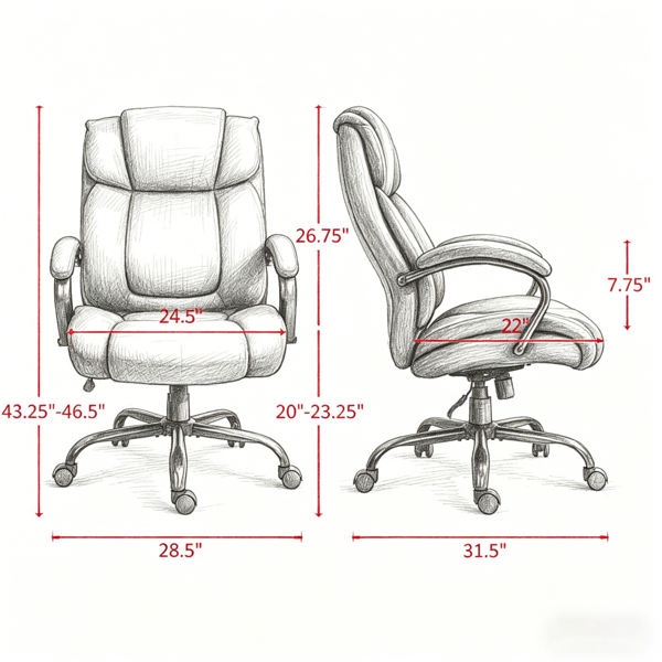 扶手椅子/办公椅-4