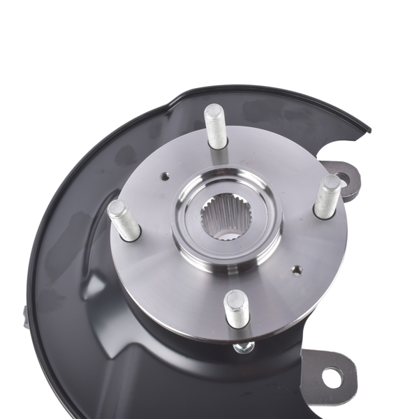 转向节 Front Left Steering Knuckle Assembly Replacement for Honda Accord 1998-02 L4 2.3L 4-Stud Hub-9