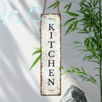 CIFbuy 复古木质挂牌农舍厨房餐厅墙面装饰家居壁挂易装耐用（TikTok、temu 下自提）