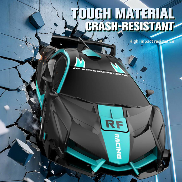 Transforming Car Robot, One-Button Deformation R/ C Toy Car, 1:18 Scale 360°Rotating Drifting, Toys Suitable for Kids Over 3+ Years Old, Educational Toys, Children's Day Gift, Birthday-2