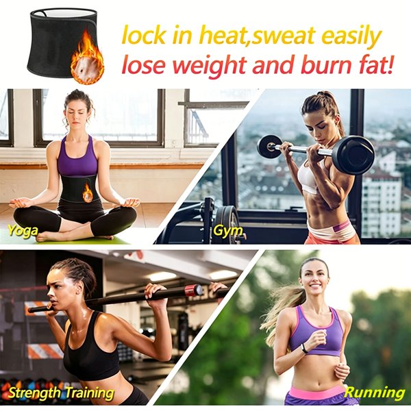 束腰带身体塑形带减重束腹带腰身训练带蓝-黑-银色带手机口袋 (物流仅支持发USPS，TK/TEMU仅自提) 各平台政策不同，链接已附相关资质，如无所需资质请勿上架-7