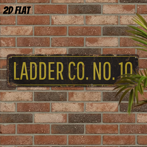 CIFbuy 复古铝制装饰标牌新年情人节礼品家居墙面悬挂 2D 装饰牌匾（TikTok、temu 下自提）-5