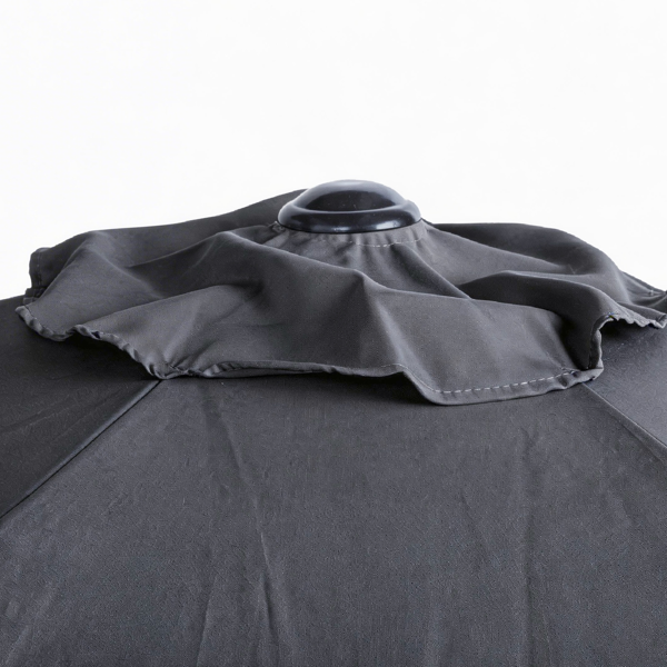 7.5FT 灰色 转向头 圆形 太阳伞 涤纶布 6铁伞骨 铁中柱-10