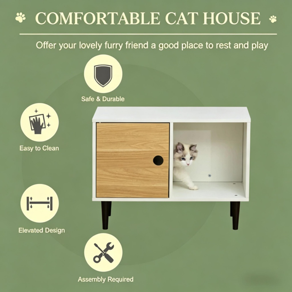 猫舍/木制猫屋-3