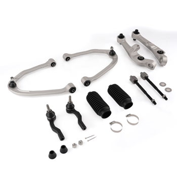 10x Front Upper & Lower Control Arms Tie Rods fit for Nissan 350Z Infiniti G35 RWD