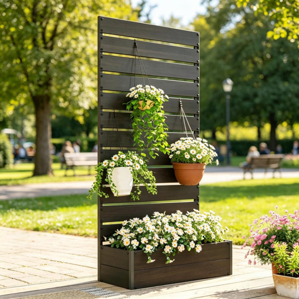 花园床（没有盆栽）-1