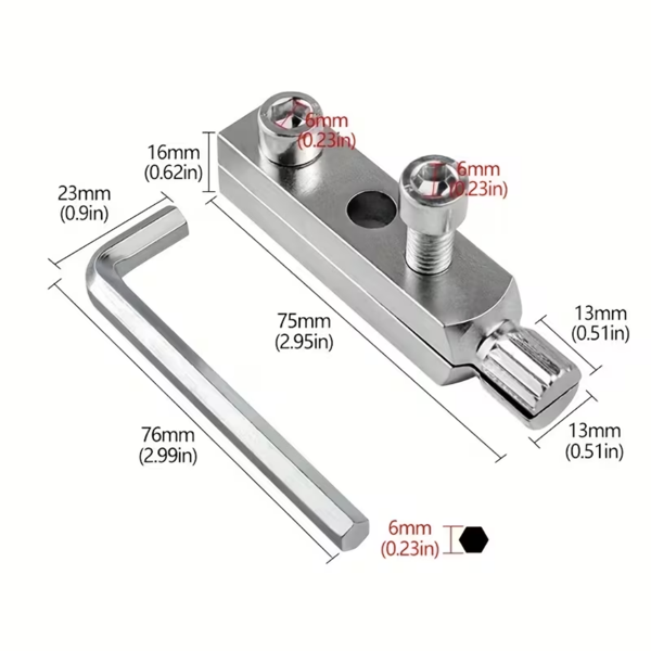 断裂水龙头拆卸工具，脱螺丝器，断管取出器，管道取出套装，易用螺丝取出器套装，断龙头取出器-5