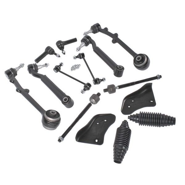 控制臂 12Pcs Front Lower Forward Rearward Control Arms Kit Replacement for 2015-2019 Ford Mustang #RK623465 RK623464-2