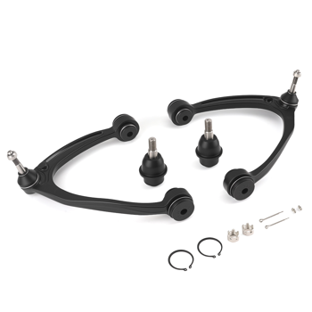 Front Upper Control Arms Lower Ball Joints fit for 2007-13 GMC Sierra Yukon XL 1500
