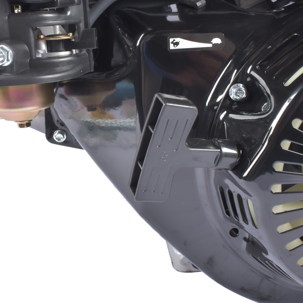 A3 四冲程 389cc 13HP OHV水平轴汽油发动机黑色 13HP 389cc Gas Engine, Horizontal Shaft 4 Stroke OHV Gas Motor, Go Kart Engine Motor Recoil Start Black-13
