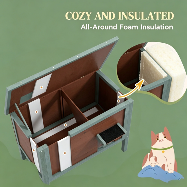 猫舍/木制猫屋-4