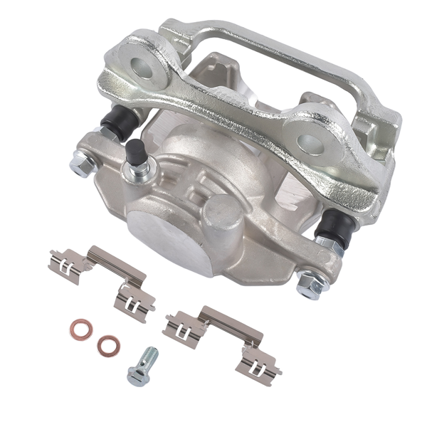 刹车钳 Rear Right Brake Caliper with Bracket Fits for Chevy Astro GMC Safari Yukon Silver 1Pc-6