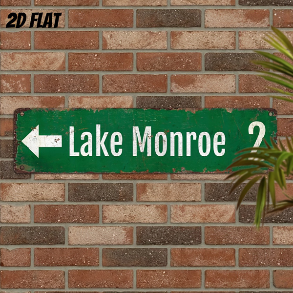 CIFbuy 铝质装饰牌匾新年情人节礼品家居墙面挂件创意 2D 装饰牌（TikTok、temu 下自提）-1