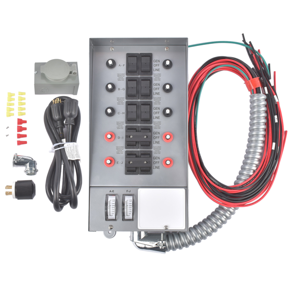 发电机转换开关套件 Generator Conversion Manual Transfer Switch Kit 7500W Pro/Tran 31410CRK 30A-5