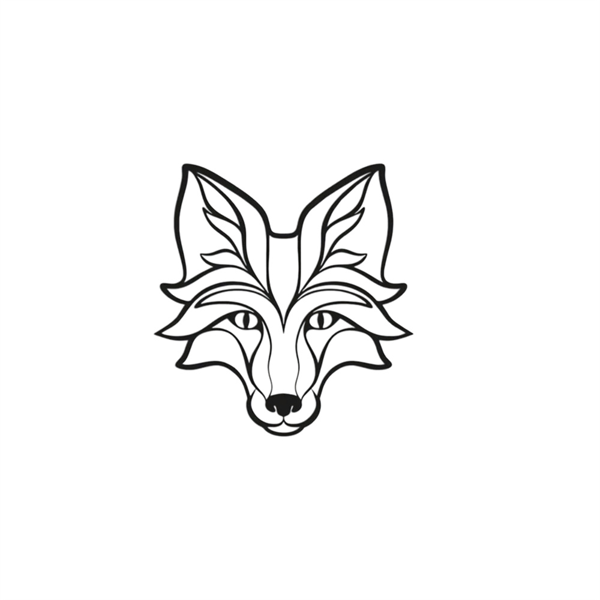 CIFbuy哥特风格狐狸金属墙壁艺术装饰雕塑 TikTok、temu下自提-1