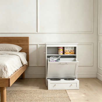 宠物喂食站储物柜