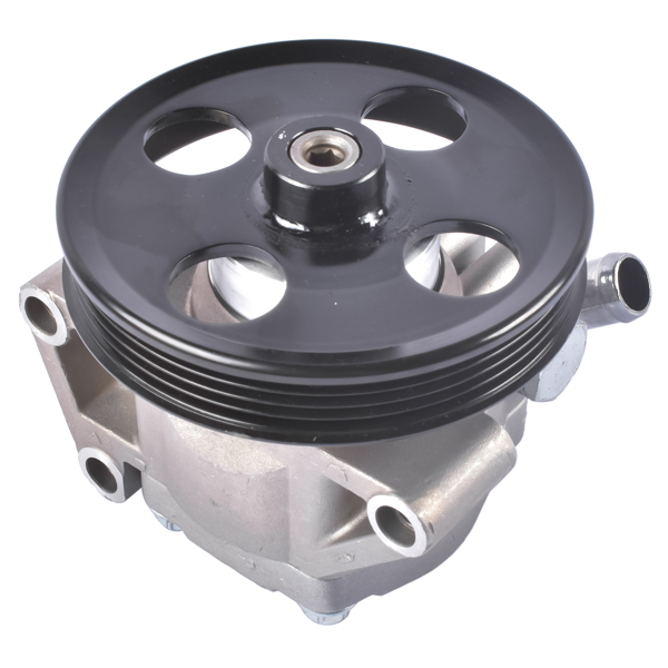 转向助力泵 Aluminum Power Steering Pump with Pulley for Ford Transit-150 250 350 350 HD 2015-2024 3.5L 3.7L CK4Z3A674A CK4Z3A674B-4