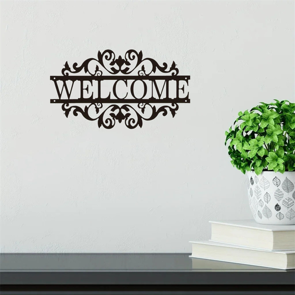 CIFbuy复古农场风门牌乡村金属壁饰户外庭院装饰温馨家居礼物(TikTok、temu下自提)-4