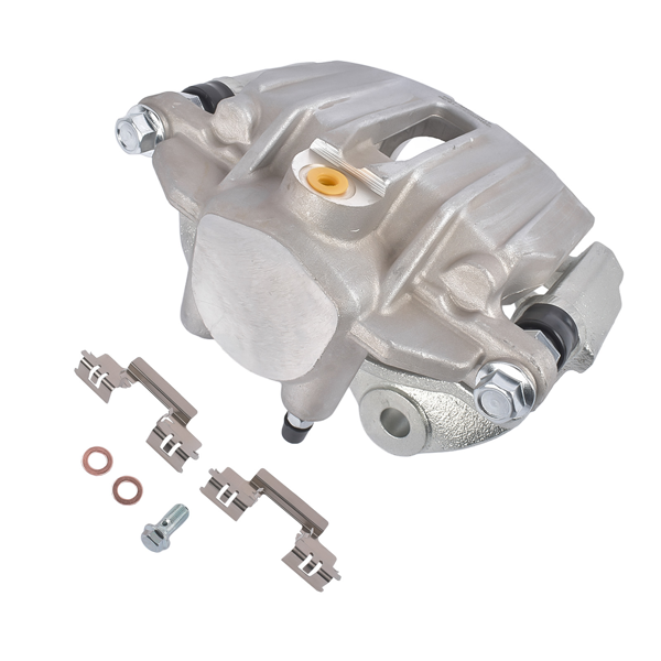 刹车钳 Rear Right Brake Caliper with Bracket Fits for Chevy Astro GMC Safari Yukon Silver 1Pc-7