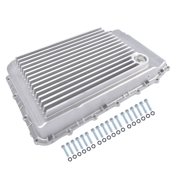 变速箱油底壳 10R80 Transmission Oil Pan Aluminum Cooling for Ford F150 2017-2025 Expedition Mustang Lincoln Navigator 2018-2025 328053200-4