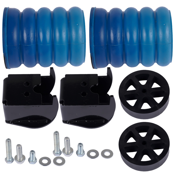 悬架缓冲胶 Rear Left Right Air Helper Spring 1000LBS Fit for Ford F150 4WD 2009-21 OE SSR11740-6