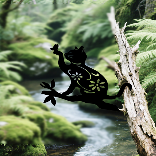 CIFbuy 乡村风格农舍户外动物剪影墙面装饰品，适用于花园、露台和庭院（支持TikTok平台，提供上门取货服务）-2