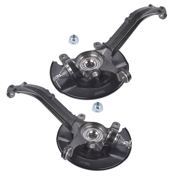 转向节 2* Front Left Right Steering Knuckle 4-Stud Replacement for Honda Accord 2.3L 98-02 45255SS0000-4