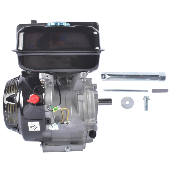 A3 四冲程 389cc 13HP OHV水平轴汽油发动机黑色 13HP 389cc Gas Engine, Horizontal Shaft 4 Stroke OHV Gas Motor, Go Kart Engine Motor Recoil Start Black-8