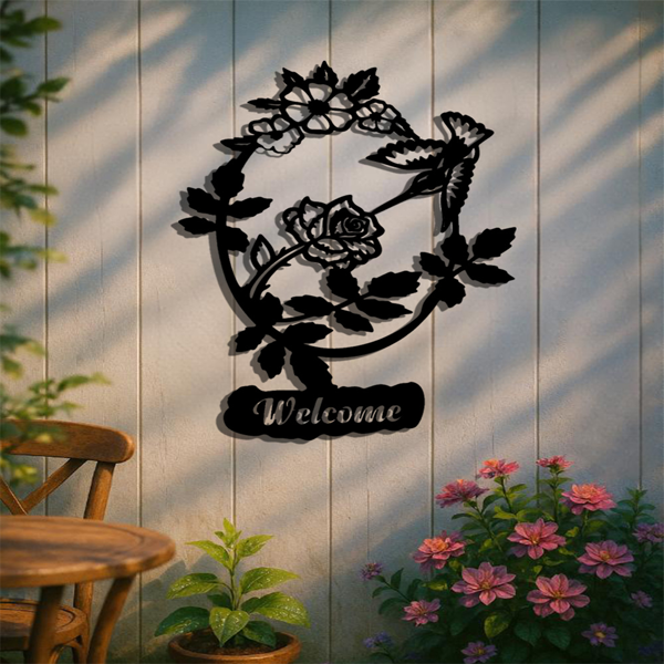 CIFbuy春季盛开花鸟迎宾标志客厅卧室玄关现代家居装饰墙画(TikTok、temu下自提)-5