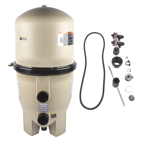 泳池过滤器 EC-180008 48 Sq. Ft. Pool Filter Replacement for Pentair 180008 - High Efficiency, Easy Maintenance-5