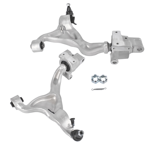 控制臂 2Pcs Front Lower Left and Right Control Arm Fit for INFINITI Q50 Q60 2014-2020 2.0L L4 3.0L 3.5L V6-3