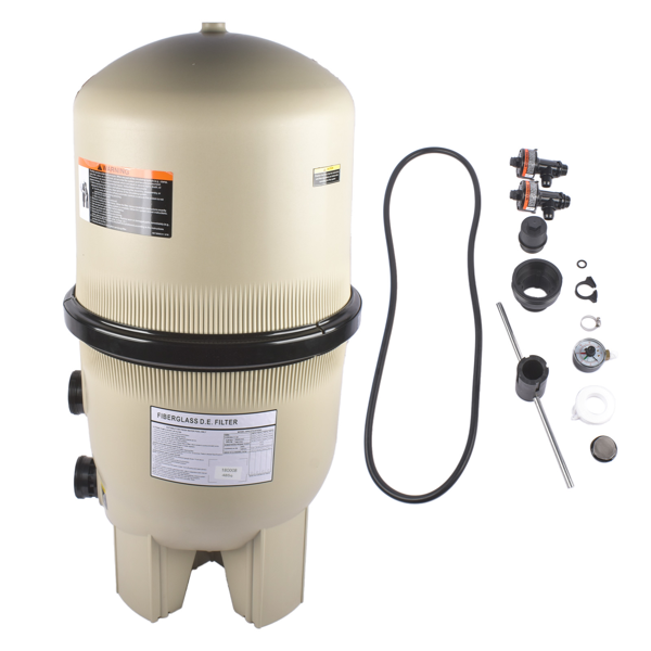 泳池过滤器 EC-180008 48 Sq. Ft. Pool Filter Replacement for Pentair 180008 - High Efficiency, Easy Maintenance-2