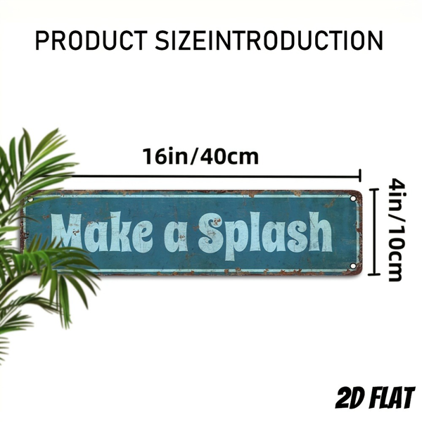 CIFbuy 铝质装饰标牌节日送礼佳品新年情人节家居挂件墙面装饰牌匾（TikTok、temu 下自提）-2