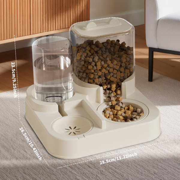 兼容猫粮、狗喂猫用品、食物储存分配器、宠物配件-6