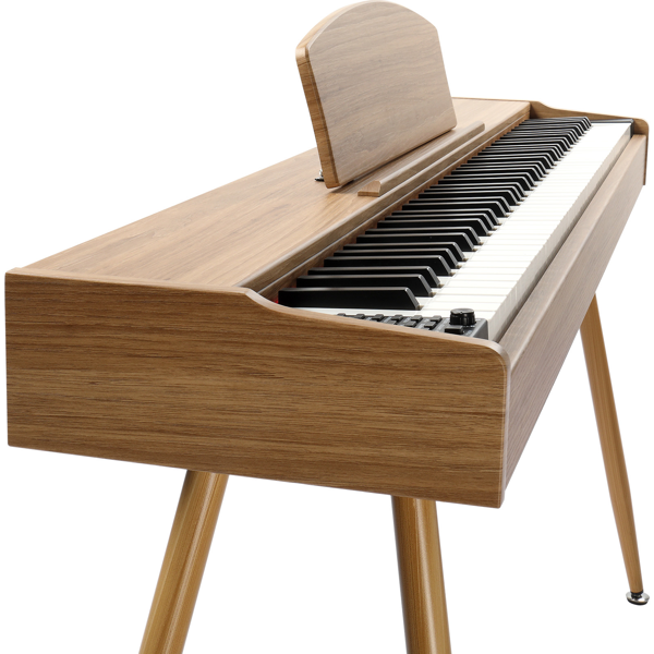 【AM不售卖】GDP-203 88键重锤键盘 嵌入式支架款 自然原木 电钢琴 美国-7