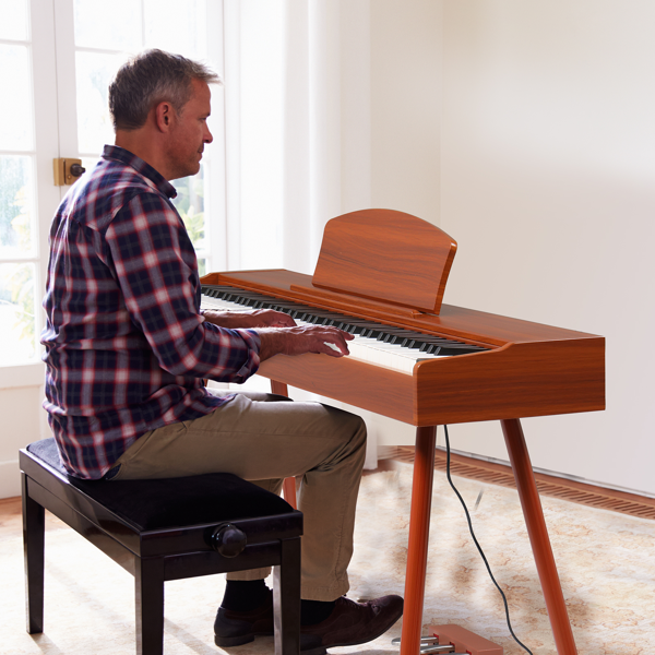 GPP-203 88键重锤键盘 嵌入式支架款 胡桃木 电钢琴-10