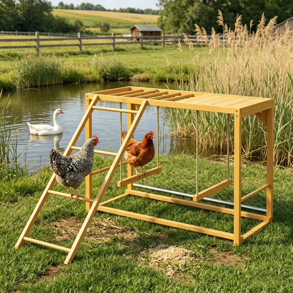 鸡木玩具/养鸡用品-6