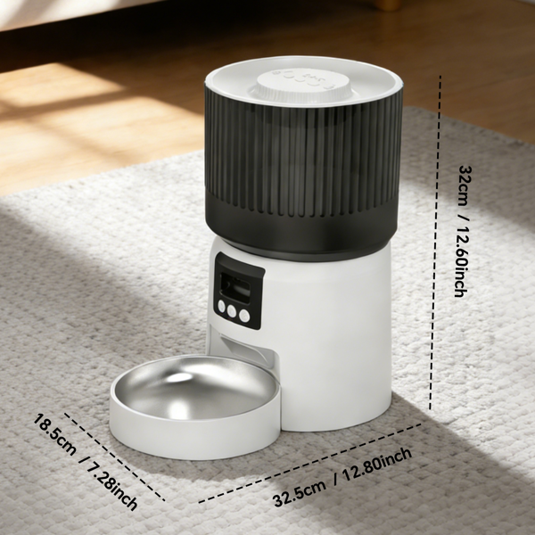 智能全自动宠物喂食器，定时定量喂食，远程控制更放心-5