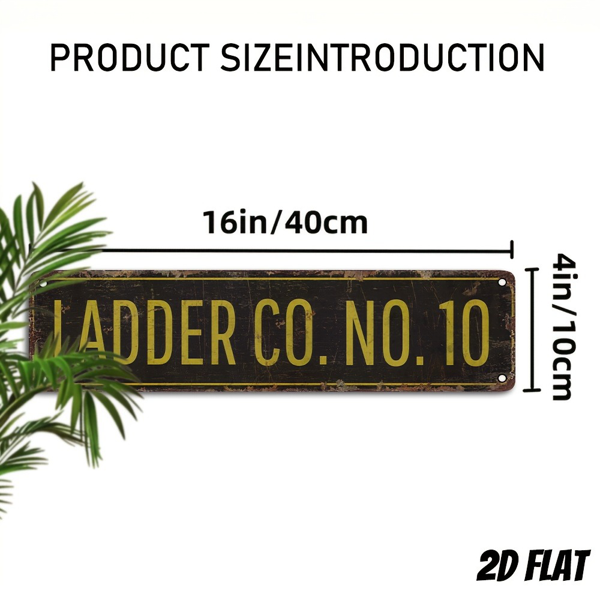 CIFbuy 复古铝制装饰标牌新年情人节礼品家居墙面悬挂 2D 装饰牌匾（TikTok、temu 下自提）-2