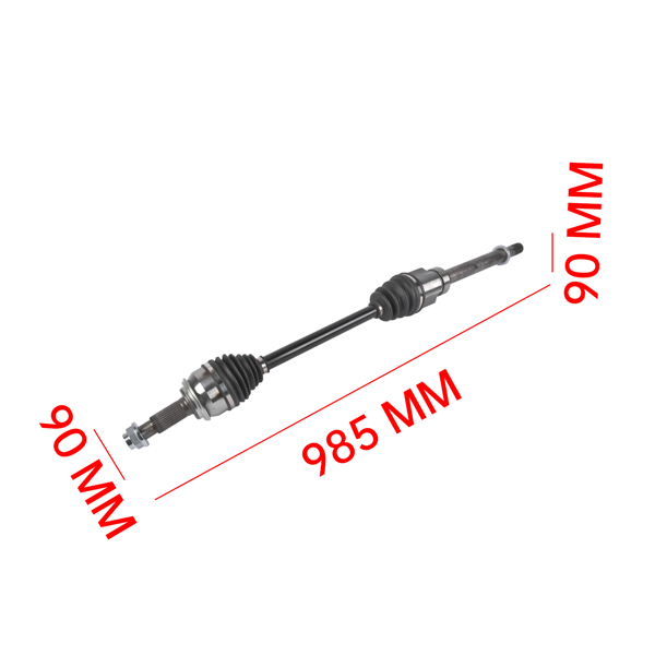 半轴 2Pcs Front Left and Right CV Axle Shaft Fit for 2020-2023 Nissan Sentra 2.0L L4 Auto Trans FWD-10