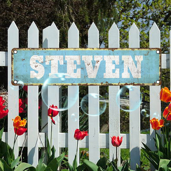 CIFbuy 复古铝制标牌 UV 印刷防尘防水车库咖啡馆酒吧墙面挂饰（TikTok、temu 下自提）-5