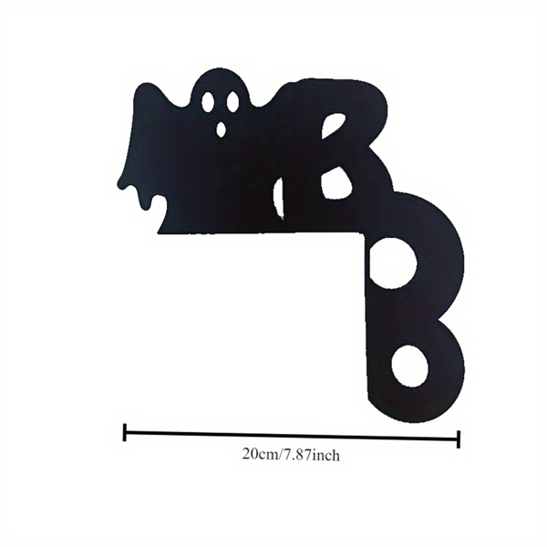 CIFbuy幽灵门挂饰万圣节门饰卧室客厅装饰墙贴趣味挂件(TikTok、temu下自提)-6