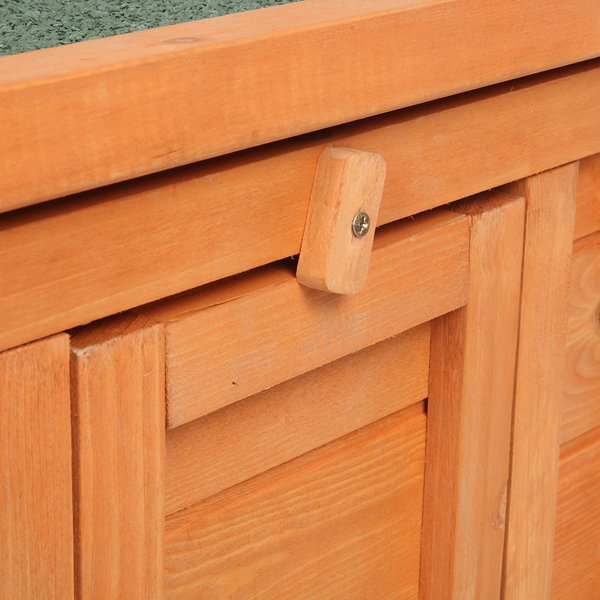 20in  可开屋顶 防水  绿色沥青屋顶 杉木 木鸡兔笼-21