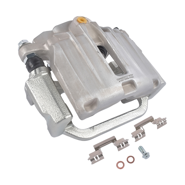 刹车钳 Rear Right Brake Caliper with Bracket Fits for Chevy Astro GMC Safari Yukon Silver 1Pc-3